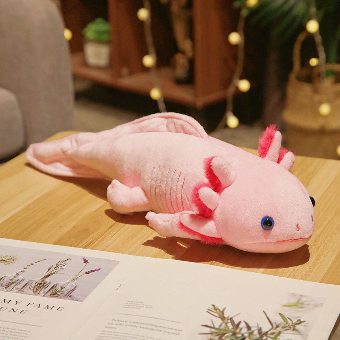 Axolotl plush toy