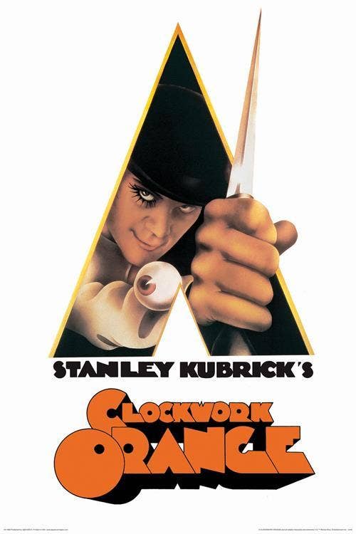 clockwork orange poster