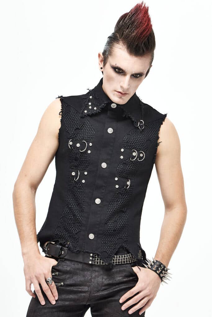 Black gothic shirt