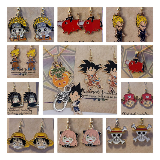 Anime earrings